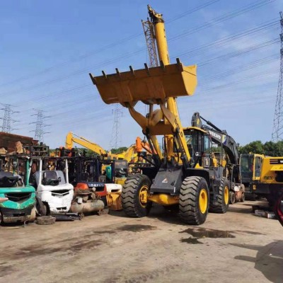 used 90% new Chinese LG956 wheel loader for hot sale in china