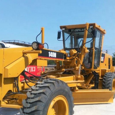 Original Cat Used 140H Motor Grader Sell / CAT 140K Grader Road Construction