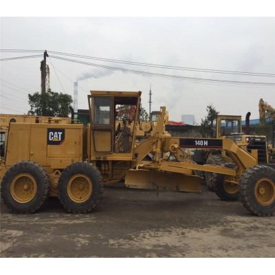 Used Motor grader Cat140H low price/Second hand CAT 120H 140G 140H 140K graders