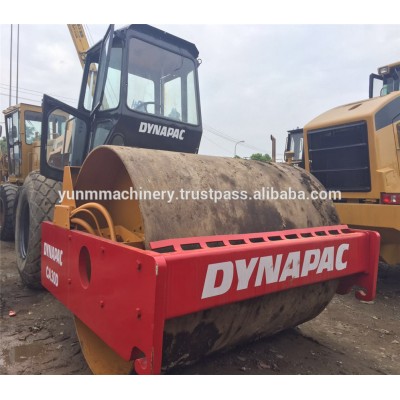 Sweden Used DYNAPAC CA30D single drum roller, CA25D road roller for sale