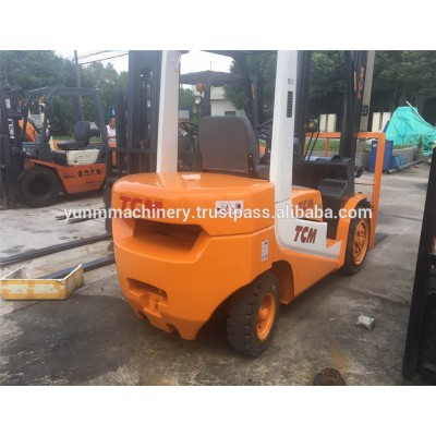 Japanese construction equipment used forklift TCM FD30, 3ton TCM forklift