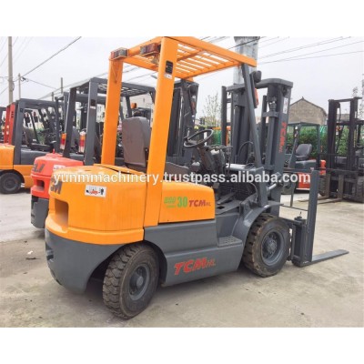 Original Japan Used TCM forklift FD30 in high quality