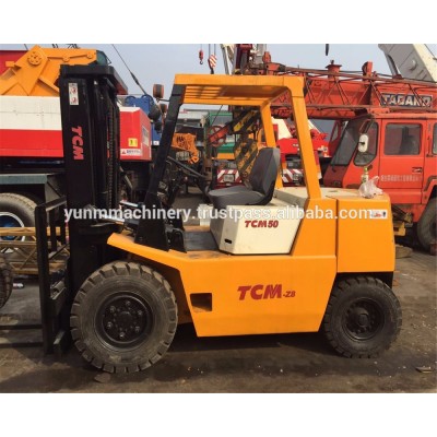 Good working condition used TCM FD50 forklift ,used FD30 forklift for sale