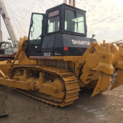 Secondhand heavy construction equipment used Shantui bulldozer